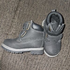 Kids Black Boots